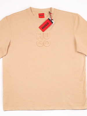 HUGO Logo-Embossed Cotton T-shirt