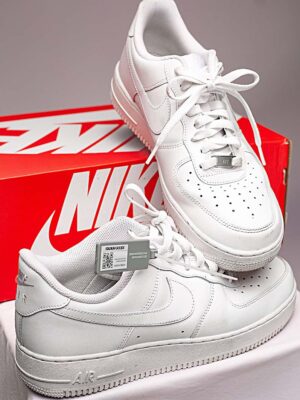 Nike Air Force 1 Low ‘07 “White On White” Sneakers