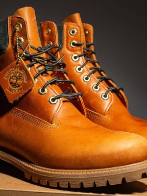 New Season Timberland Lace-up Leather Boots