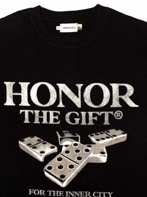 Honor-The-Gift-Domino-print-cotton-T-shirt-2